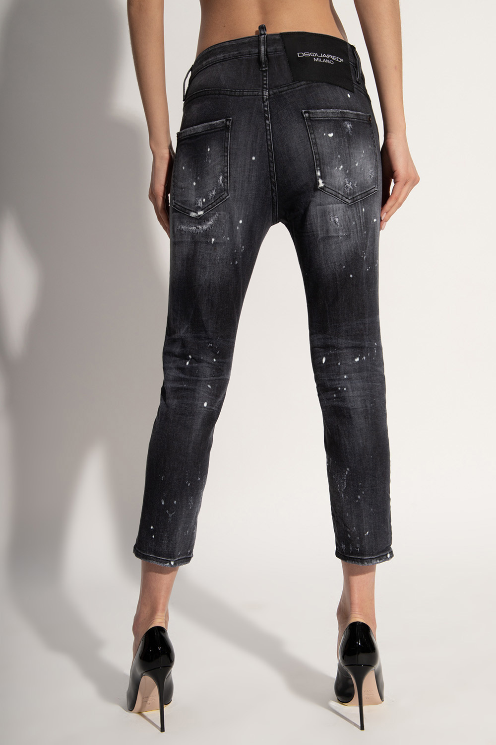 Dsquared2 'Cool Girl Cropped' jeans | Women's Clothing | Gucci GG